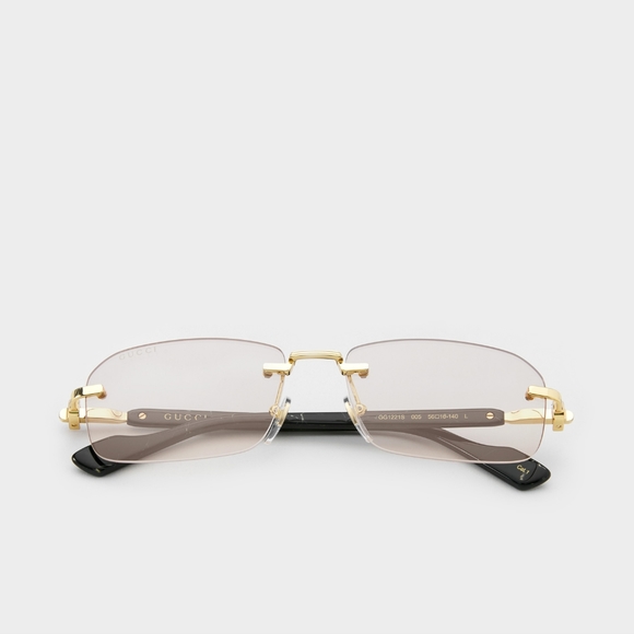 NEW GUCCI SQUARE UNISEX GG1221S 005 SUNGLASSES - Picture 3 of 4